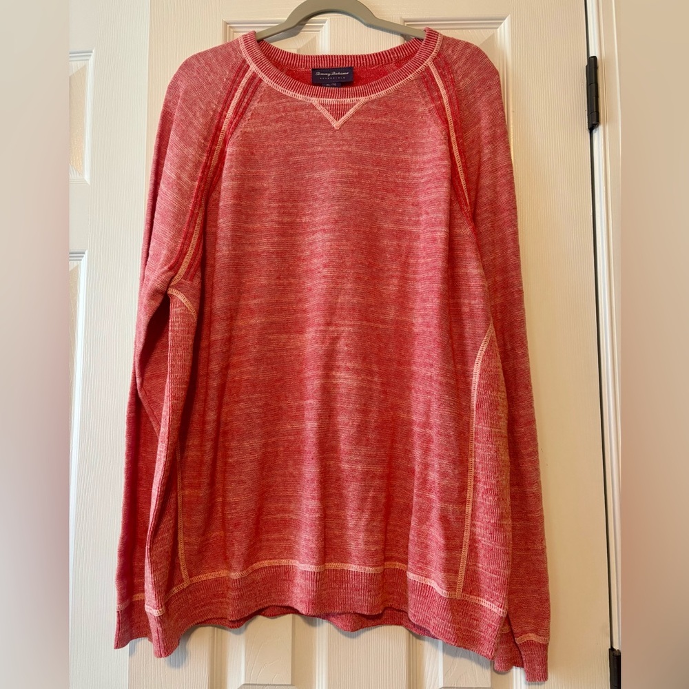 NWT Tommy Bahama Sandy Bay reversible crewneck. Size XL